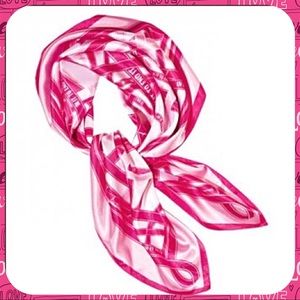 🎀🎀 2 Breast Cancer Awareness Scarves